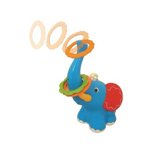 Развивающая игрушка - Слон-кольцеброс  